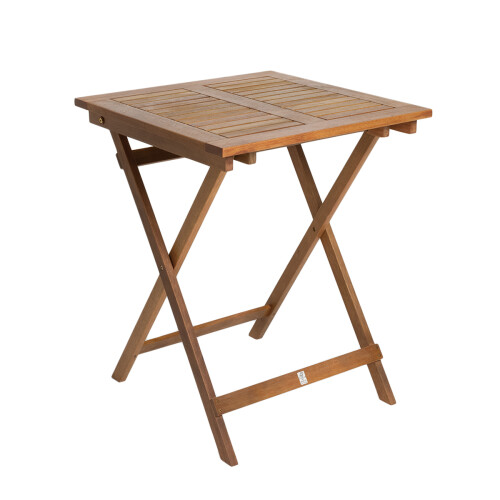 Charles Bentley Charles Bentley Wooden Square Foldable Table FSC Certified 2