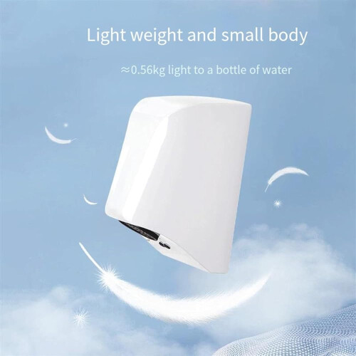 Automatic Hand Dryer with Smart Infrared Sensor, Speed Wall Mounted for Bathroom and Commercial Use 2