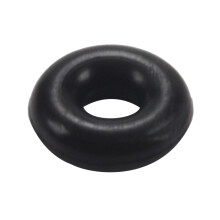500 Pcs Carpe En Caoutchouc Terminal de Peche Tacle A la Peche Ronde O Anneaux Antiderapant Stoppeur 6mm