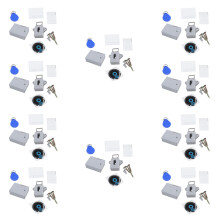 8X Invisible Hidden RFID Free Opening Intelligent Sensor Cabinet Lock Locker Wardrobe Shoe Cabinet Drawer Door Lock