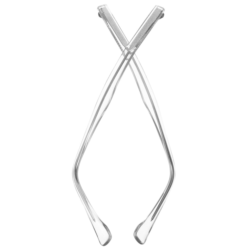 Eyeglass Replacement Arms with Glossy Electroplated Temple Tips for Comfortable Glasses Fit