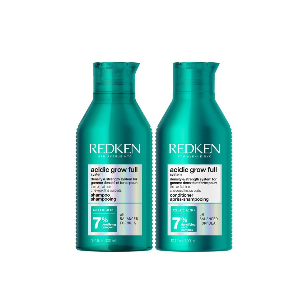 Redken Acidic Grow Full System Densifying Shampoo 300Ml & Conditioner