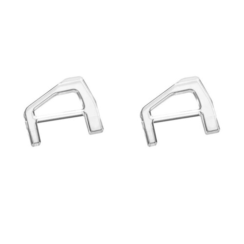 2pair Horizontal Holder Bracket for PS5 Slim Disc Host Feet Placement Bracket Holder for Console 3D Printed  Stand,A