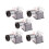 DC24 Solenoid Coil Plug Hydraulic Valve Transparent Voltage Universal Accessories 5pc 1