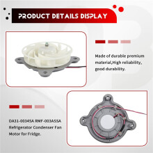 DA31-00345A RMF-003ASSA Refrigerator Condenser Fan Motor for Sam-Sung Fridge, Replace: 3954921, AP5948644, DA31-00334