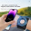 Strong Magnetic Suction Bracket Mount Mobile Phone Holder Wrist Strap Arm Dedicated 2
