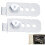4pc DD98-01051C Dishwasher Installation Bracket Kit for  Dishwasher Installation Bracket 5