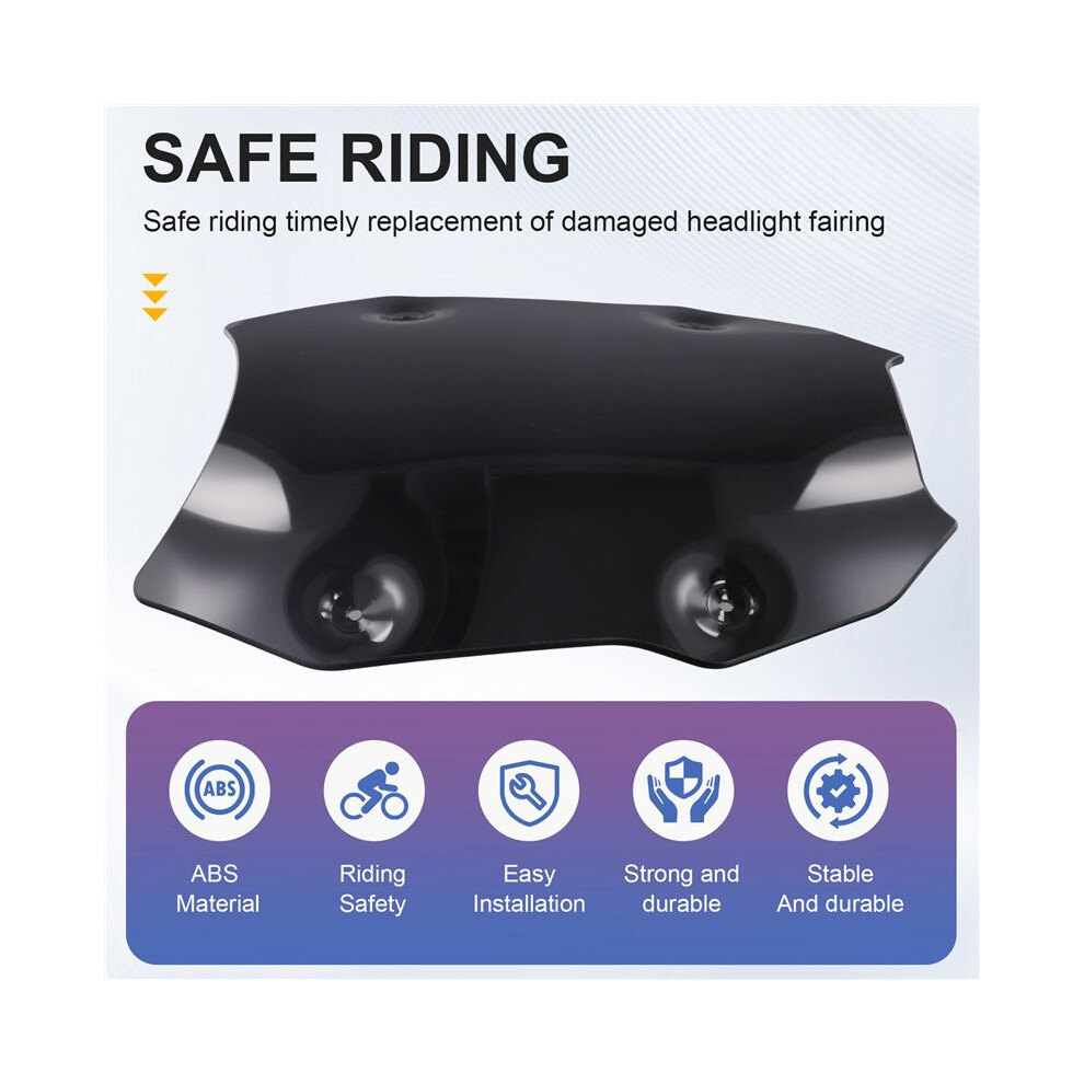 Motorcycle Sport Windshield For Yamaha Tracer 9 Gt 9Gt Gt+ Y-Amt Tracer9 (2025+) Windscreen Wind Deflector Smoke Grey 4852693593002