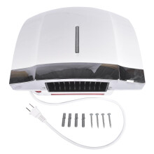 Commercial Hand Dryer 1800W Speed Automatic Wall Mounted with Noise Reduction and Dual Airflow