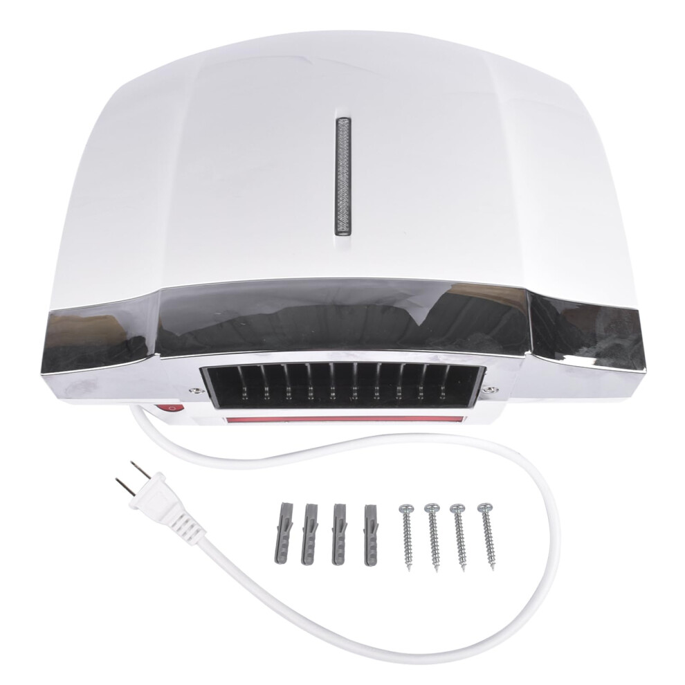 Commercial Hand Dryer 1800W Speed Automatic Wall Mounted With Noise Reduction And Dual Airflow 9169991151298