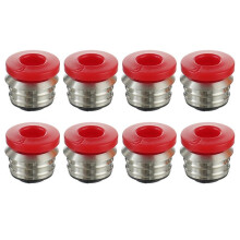 8 St Pneumatiska Kopplingar, 2x4 PTFE-Rör, Bowden-Snabbplugg, 1,75 mm Filament, Hotend-Extrudersats, 3D-Skrivardelar.