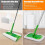8pcs Reusable Mop Replacement Pads for  Sweeper Wet Mops Microfiber Mop Replacement Pads 3
