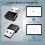 USB Mouse Jiggler Undetectable Mouse Mover Anti Computer Hibernation Mobile Cursor with Separate Mode and /OFF 2