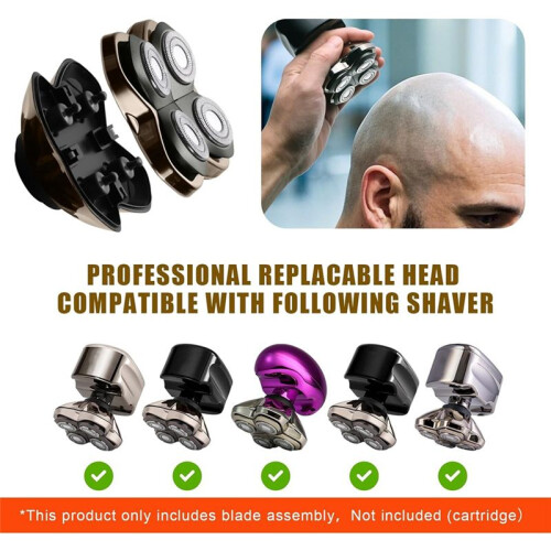 2Pack Professional Replacement  for Skulls Pitbulls Shaver Gold PRO, Silver PRO, Diamond PRO Series 1