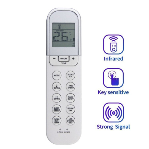 Replace RG36F/BGEF Air Conditioner Remote Control for Midea Air Conditioner RG36F/BGEF Remote Control 1