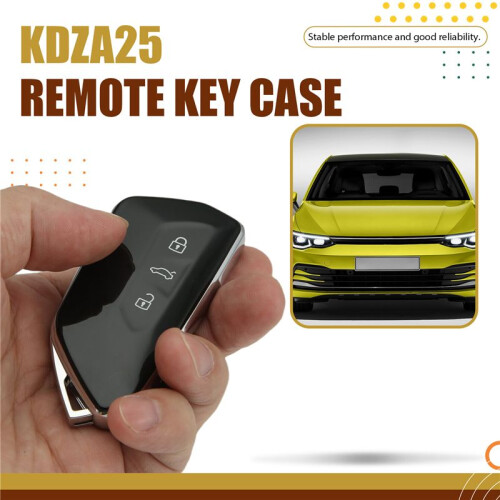 Car 3 Buttons Remote Control Key Shell  Key Card Case KDZA25 Remote Control Key Casing for   8 2