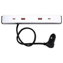 For New Model Y Launch Juniper 2025 Model 3 Highland 2024 Cigarette Lighter Splitter Expansion Dock Shunt