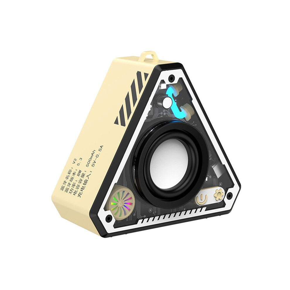Portable Hifi Subwoofer, Wireless Speaker With Surround Sound For Outdoor Use, Powerful Audio Loudspeaker 6032483731106