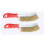 3PCS Multi-Function Tool Wire Brush Copper Plated Cleaning Brush Long Handle Kitchen Grill Special Plate Rust Removal A 9