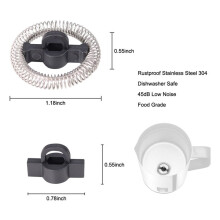 Ensemble de Remplacement pour Mousseur à Lait Électrique et Réchauffeur MMF-015 pour Secura