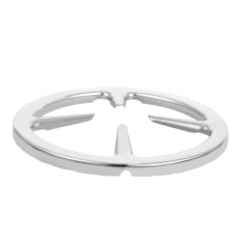 Gas Stove Wok Stand Cast Iron Wok Ring NonSlip Stable Support for Burners and Kitchen Use