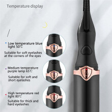 Eyelash Curler Eyelash Curler Heat Electric Eyelash Electric Heated Eyelash Curler 3Temperature Settings Rechargeable