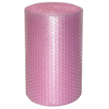 Anti Static Pink Bubble Wrap Roll 30cm x 10m for Electronics Packaging and Impact Protection