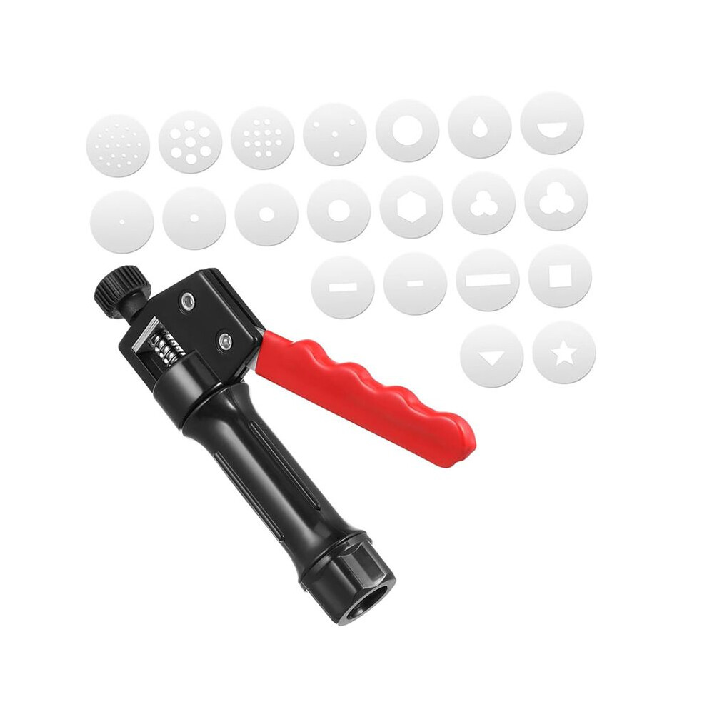 Clay Adjustable Fondant Extruder Chocolate Kit Pottery Molds Tool Tips Cake Decorating Bake Decoration 4713643354527
