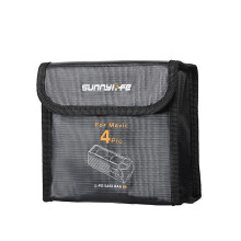 LiPo Battery Safe Bag para 4 Pro, Resistente A Chamas e À Prova de Explosão, Estojo de Armazenamento de Bateria, Acessório para Drone