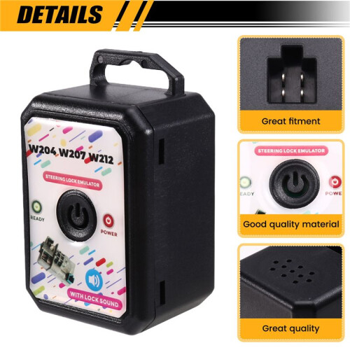 Car Steering Lock Emulator Sensor for   W204 W207 W212 2007-2014 ESL/ELV Steering Lock Simulator Emulator 2