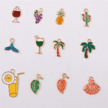 30PCS Wine Glass Charms Drink Identifiers Wine Charms for Stem Glasses Markers Glass Tags Beach Themed Party Supplies