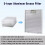 Suitable for W10169961A Range Hood Filter with 5-Layer Aluminum Mesh Exhaust Grease Filter Range Hood Filter Accessories 6