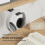 360 Degree Rotation Under Table Universal Headphone Holder with Cable Storage Organizer Headset Rack Earphone Bracket 2