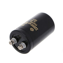 2200UF/80V Högkapacitets Bulttyp Elektrolytkondensator 50x80mm