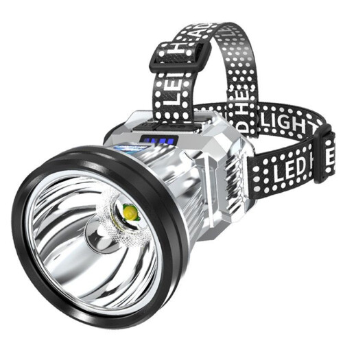 Mounted Flashlight Strong Light Led Headlight USB Rechargeable for Outdoor Fishing Light Flashlight