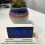 Digital Clock TEMP Date 3 Alarms Power-Off Memory Table Clock USB Powered Always  12/24H Night Mode LED Clock White 4