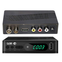 DVB-T2 TV Tuner Terrestrial Satellite TV Receiver Digital TV Decoder HEVC DVBT2 H.264 HD TV Boxs USB Set Top Box EU Plug