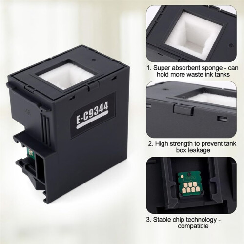 C9344 Ink Maintenance Box, Maintenance Box Replacement for  Printers XP-3100 XP-4100 XP-4101 XP-4105 2