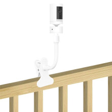 Universellt Klämmfäste för Webbkamera, Fästs på Spjälsäng för Babyvakt, Flexibelt Vridfäste B