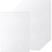 15 Pieces Shrink Plastic Sheets, Sanded Shrink Paper Shrink Film Sheets for   DIY Keychains, for Jewelry