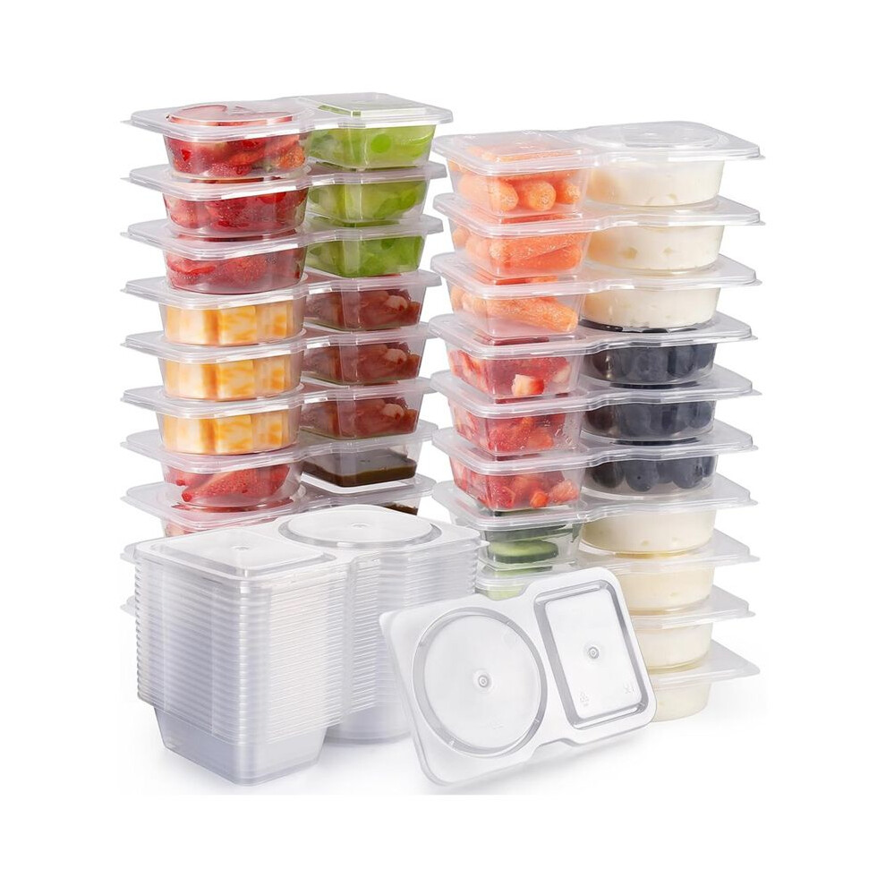Tauoh Reusable Snack Containers With Lids 20Pcs,New Snack Containers,Snackle Box Container Portion Control,Snack Containers