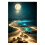 Diamond Painting (30x40cm) "Beach Moonlight" Full Layout Wall Decor 30x40cm Without Frame 1