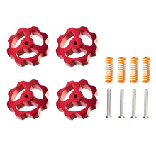 Metal Leveling Nuts Hand Twist Nuts Set for 3/3 Pro/3 V2/3 Max, 5/5 / 5 Pro, CR10 3D Printer