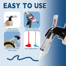 Tube Extrusion Tool 2.5INCH Industrial Size Dispenser, Highly Efficient and Easy-to-Control Silicone Extrusion Tool