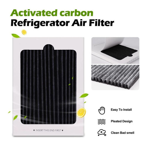 3 Pack Refrigerator Air Filter Replacement for  and  EAFCBF Fridge Replace 242061001, 242047801 1