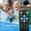 Universal Remote for Seniors, Elderly -  Button, 2-Device Control, Learning Functions, TV, DVD, Streaming 4