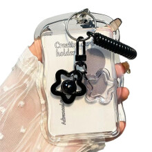 Photocard Holder Transparent Card Holder Keychain Photo Sleeves Bus Card Student Card Case Photo Protector
