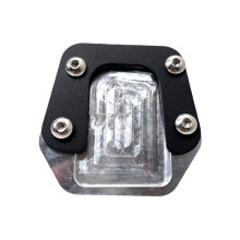 Motorcycle Accessories Foot Side Stand Enlarger Plate Pad Kickstand Extension for Guerrilla450 Guerrilla 450 2024 2025