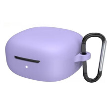 For Buds 6 Silicone Earphone Case Headset Protective Cover Shockproof Cover with Keychain