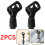 2pcs Universal Microphone Stand Clips Adjustable Mic Clamp Mount Holders for Secure and Flexible Placement 4